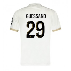 OGC Nice Evann Guessand #29 Venkovní Dres 2024-25 Krátký Rukáv